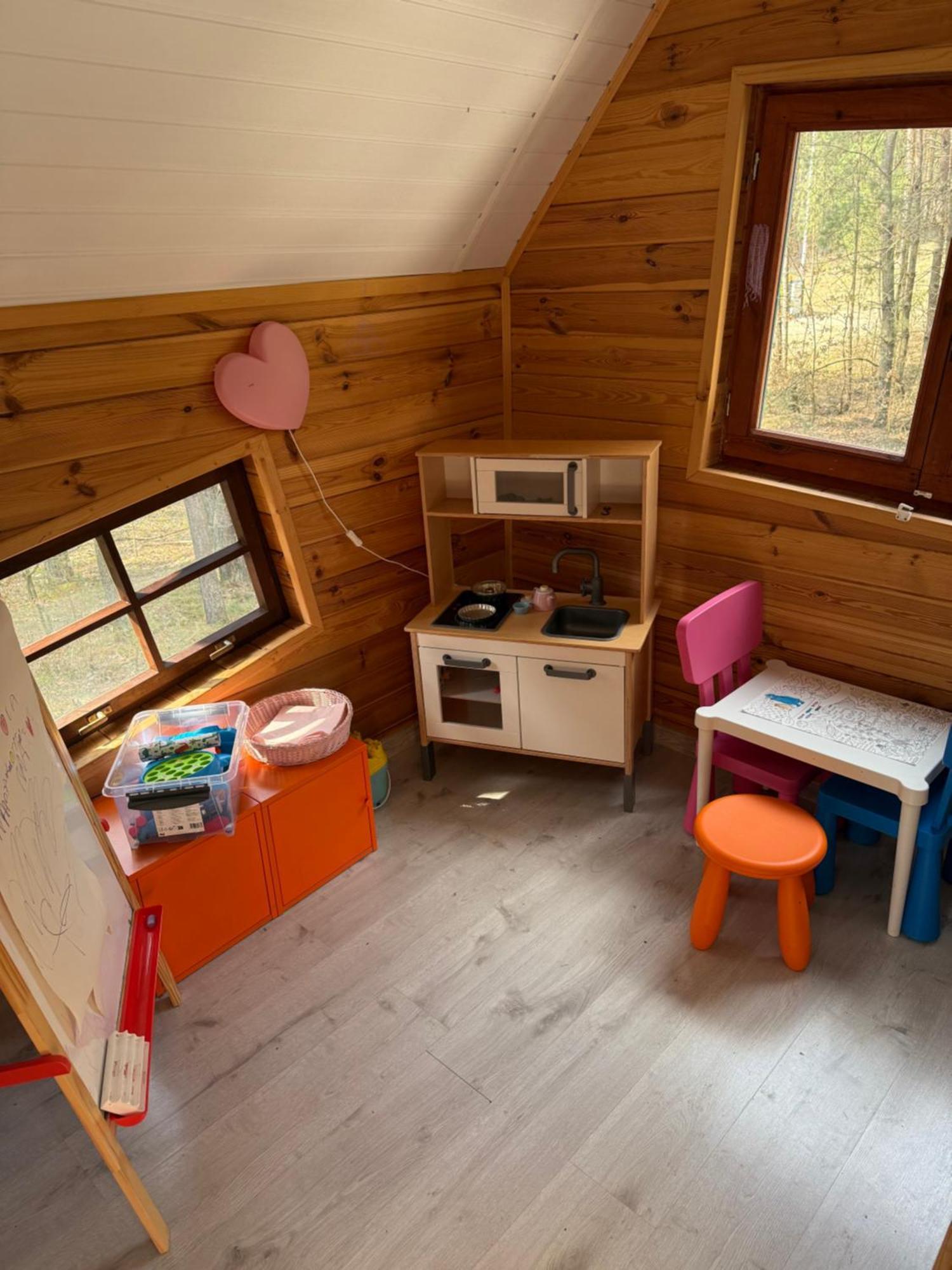 Domek W Lesie Nad Zalewem Chancza Ngoại thất bức ảnh